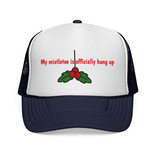 Funny Christmas Mistletoe Kiss Hat