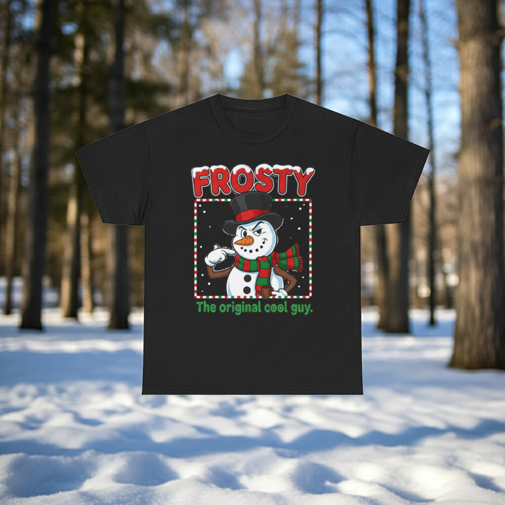 Funny Frosty Christmas Tee
