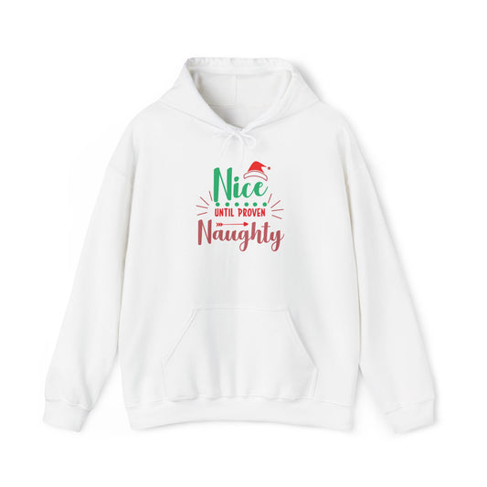 Funny Naughty or Nice Christmas Hoodie - Unisex