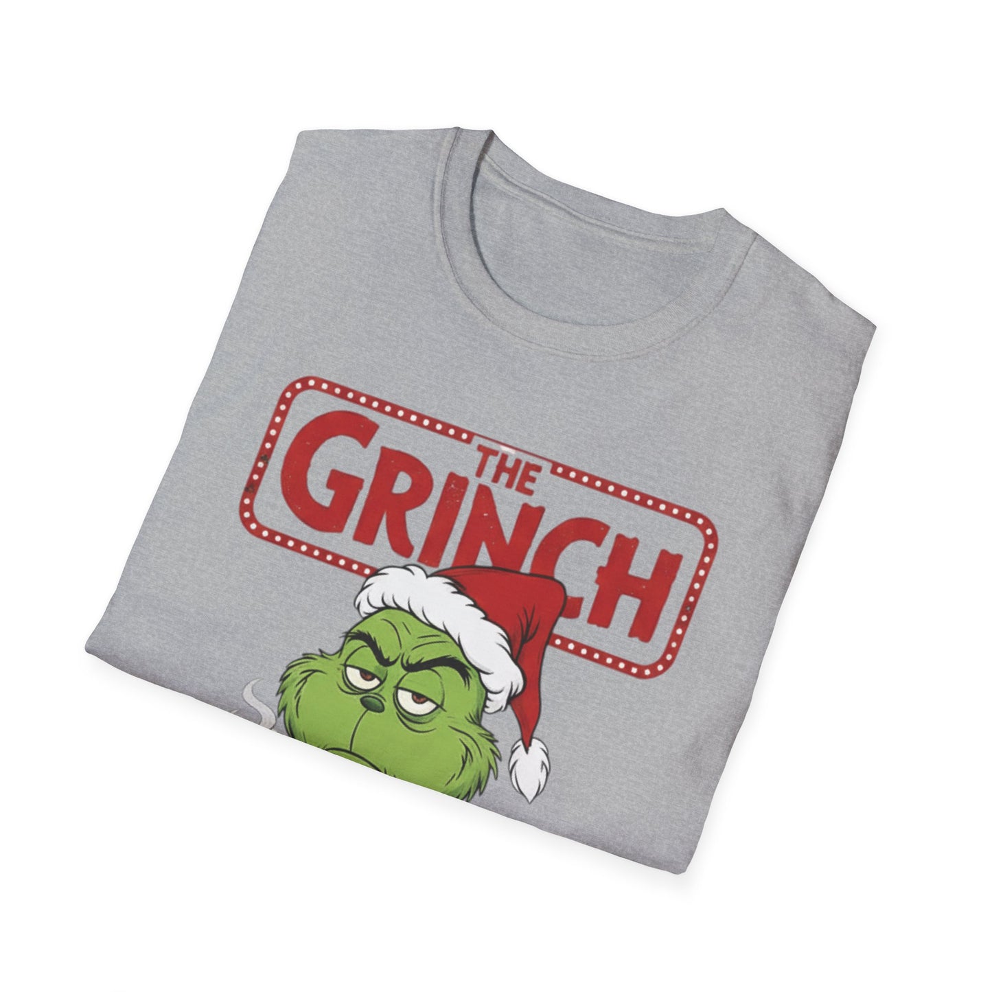 Funny Christmas Unisex T-Shirt - The Grinch Hates Everything