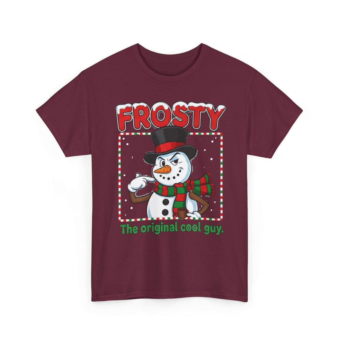 Funny Frosty Christmas Tee