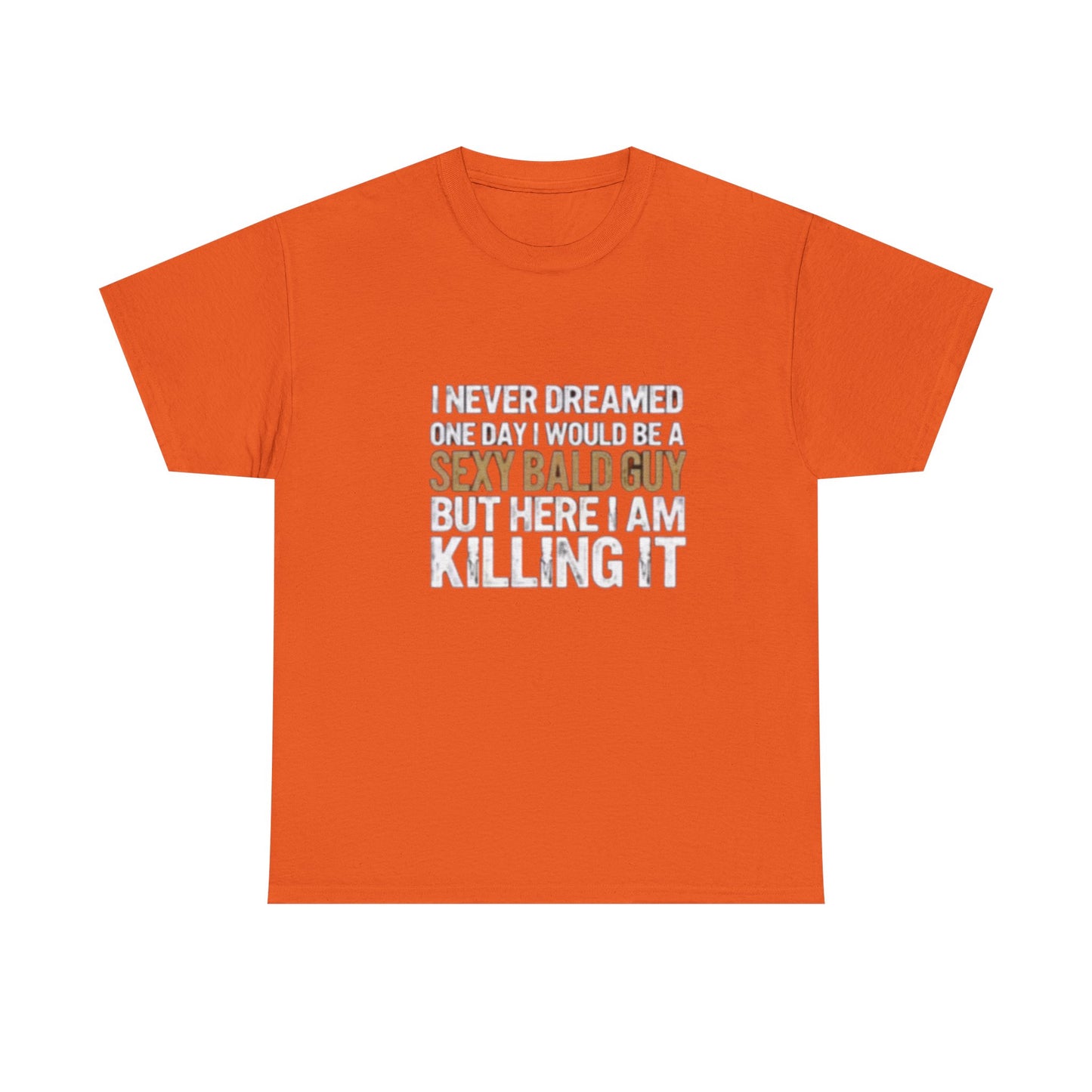 Funny Bald Head Unisex Tee Shirt