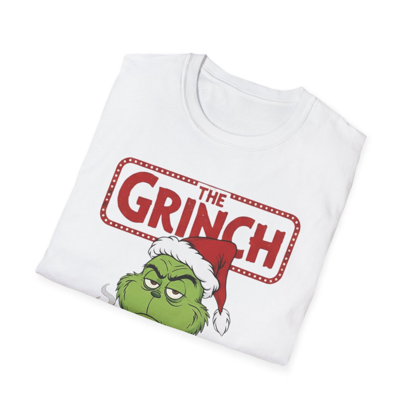 Funny Christmas Unisex T-Shirt - The Grinch Hates Everything