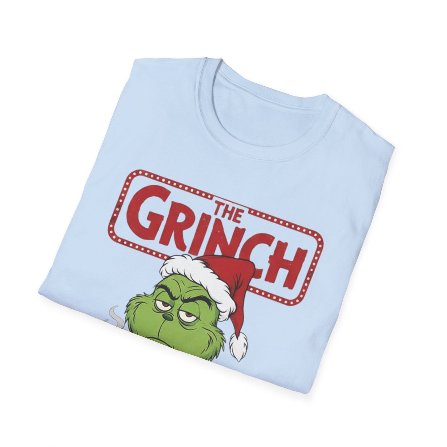 Funny Christmas Unisex T-Shirt - The Grinch Hates Everything
