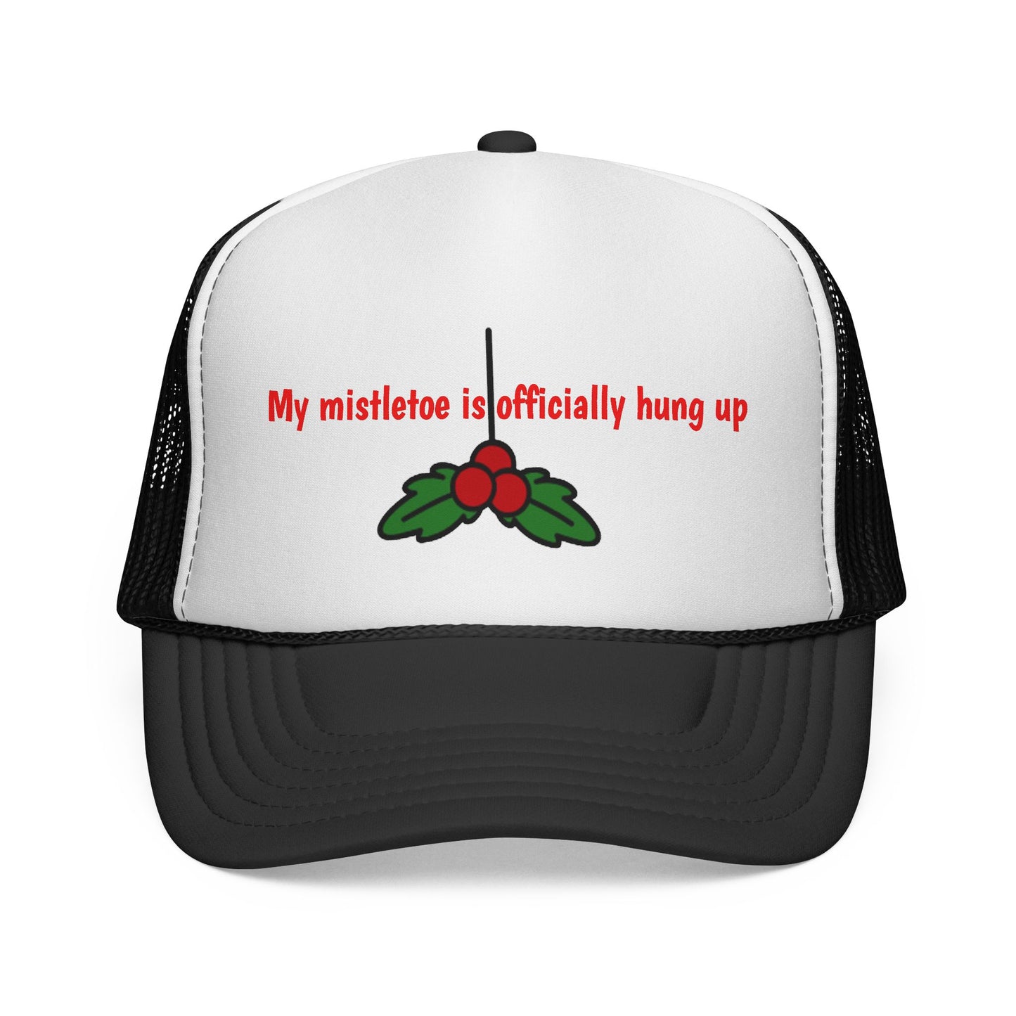 Funny Christmas Mistletoe Kiss Hat