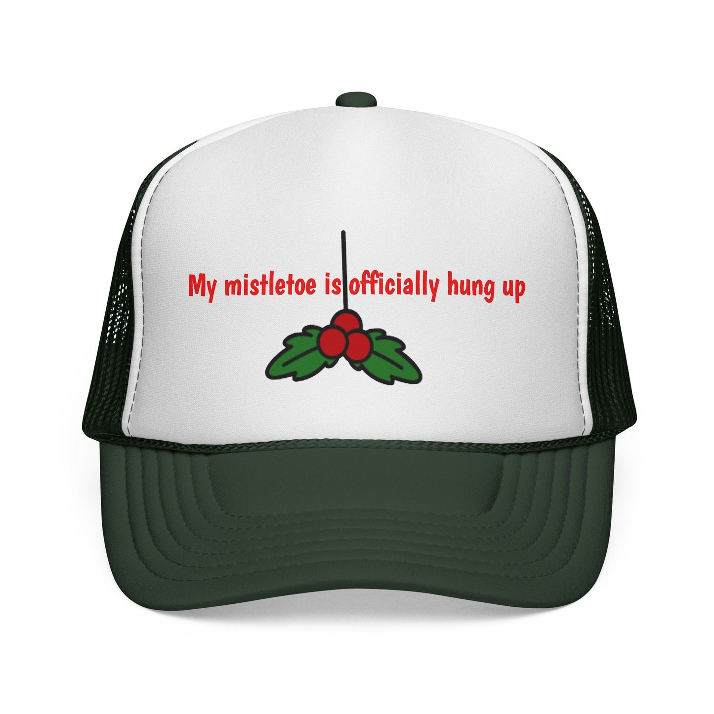 Funny Christmas Mistletoe Kiss Hat
