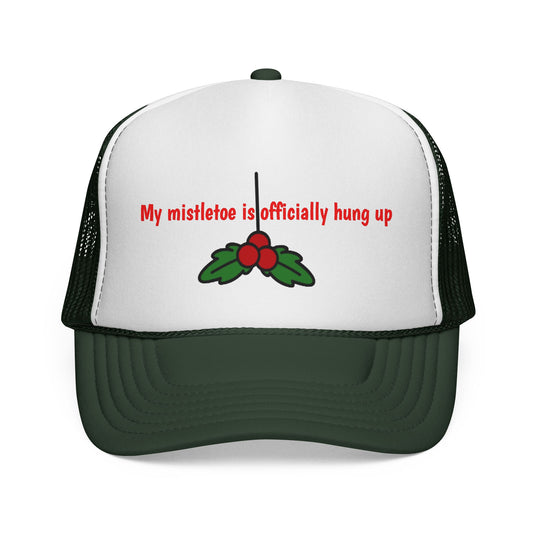 Funny Christmas Mistletoe Kiss Hat