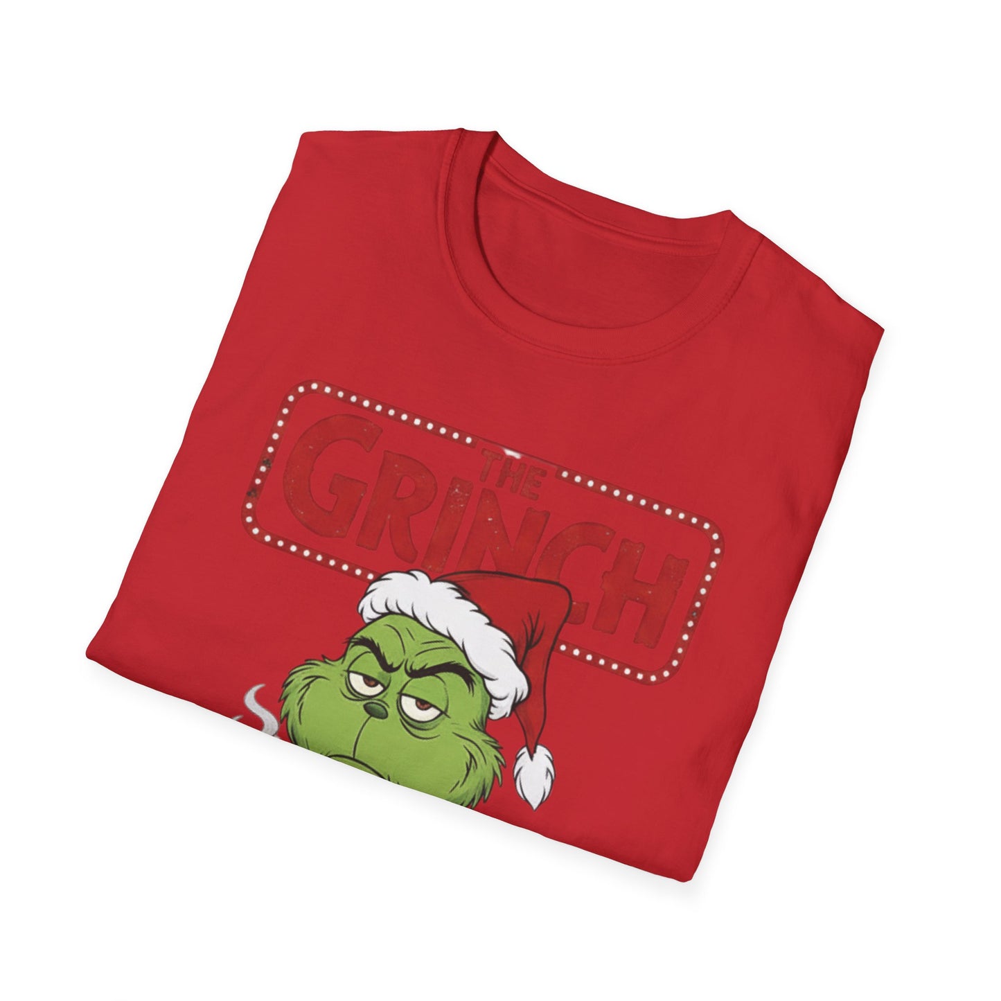 Funny Christmas Unisex T-Shirt - The Grinch Hates Everything