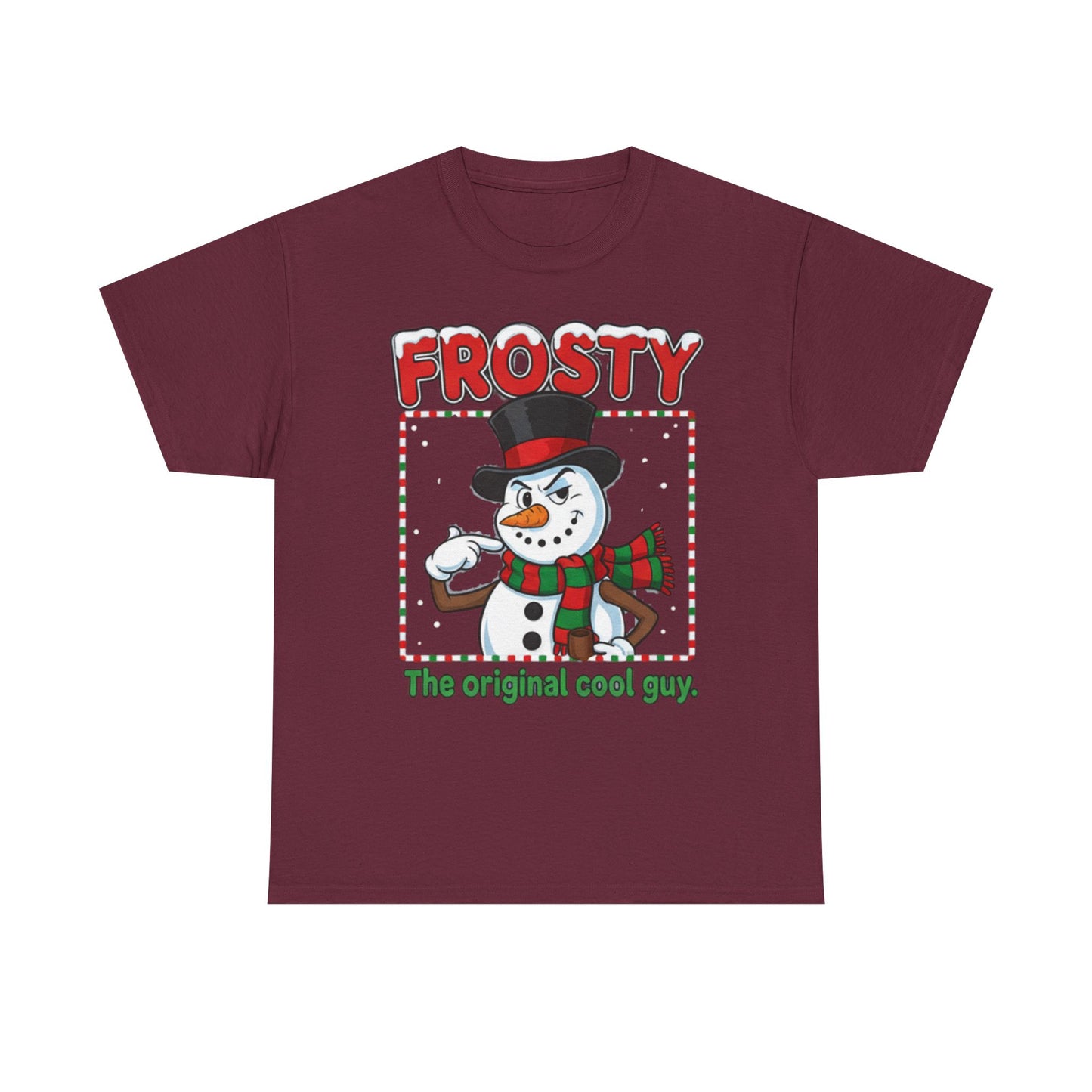 Funny Frosty Christmas Tee
