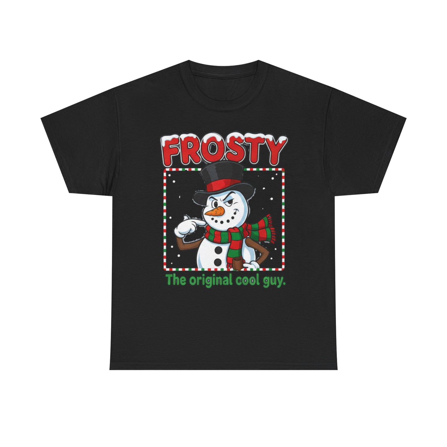 Funny Frosty Christmas Tee